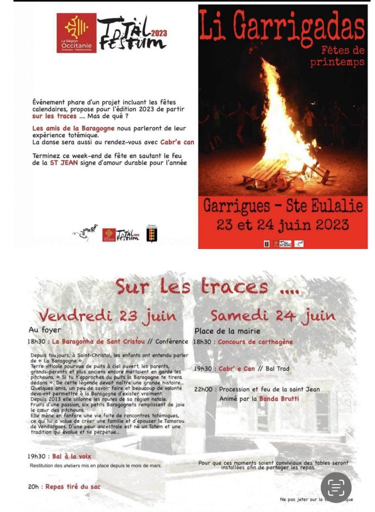 Garrigues-Sainte-Eulalie Total Festum